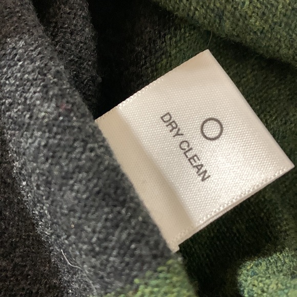 MICHAEL Stars cashmere Extrafine merino wool sweater stripe elbow patch women 1 - Picture 5 of 9